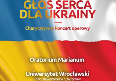 Charytatywny koncert operowy „Głos serca dla Ukrainy”